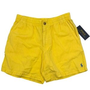 Polo Ralph Lauren Girls Polo Prepster Linen-Blend Shorts Size 14